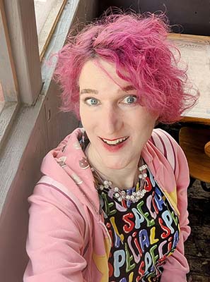 Headshot of Principal Speaker Charlie Jane Anders